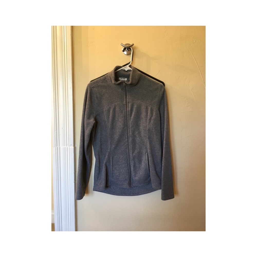 < OLD NAVY > zip up fleece jacket